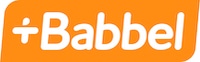 Logo de l'application Babbel pour apprendre les langues