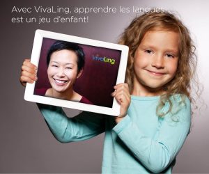 VivaLing cours à distance enfants Publicité pour Vivaling
