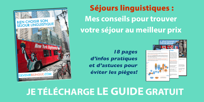 Téléchargez gratuitement le guide pour bien choisir son séjour linguistique