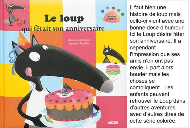 Le loup qui fêtait son anniversaire (Lallemand, Orianne & Thuillier, Eléonore)