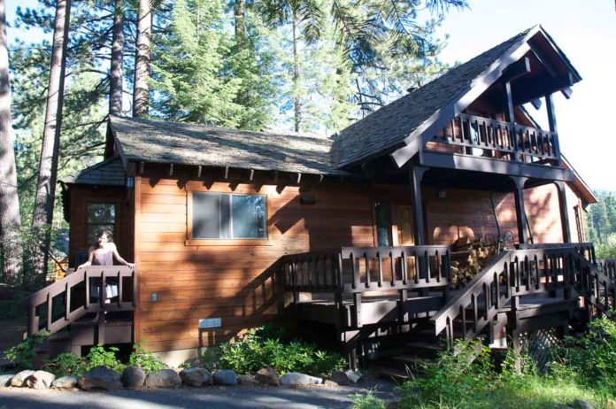 Maison d'une famille d'accueil aux USA Beau chalet d'une famille d'accueil aux USA, en Californie
