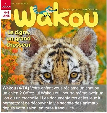 Wakou un magazine pour les 4-7 ans