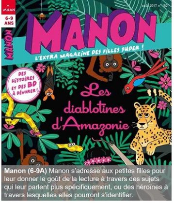 Manon, un magazine pour les 6-9 ans