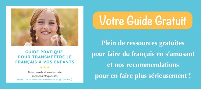 Découvrez notre guide gratuit avec des ressources gratuites pour faire du français en s'amusant et nos recommandations pour en faire aussi plus sérieusement.