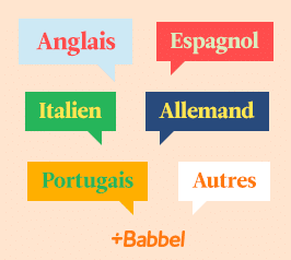 Babbel Babbel pour apprendre plusieurs langues
