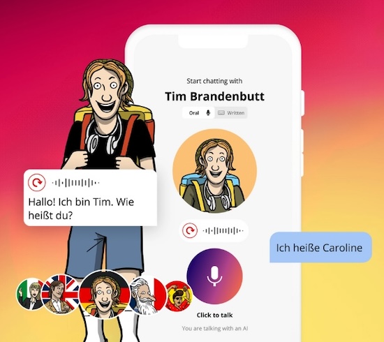 L'outil de conversation avec une IA de Wunderbla en fait la meilleure app pour apprendre l'allemand