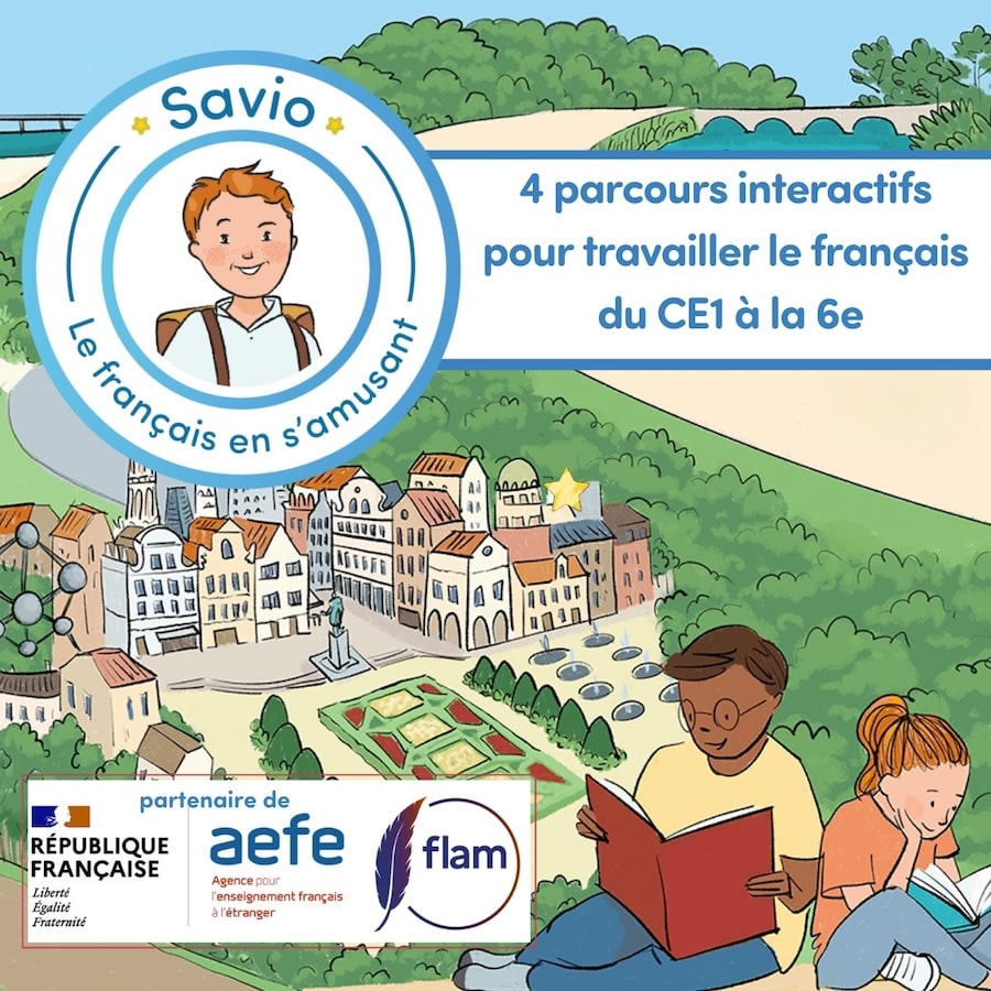 Exercices Français Primaire Savio 4 parcours interactifs pour travailler le français du CE1 à la 6ème