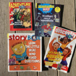 Les 4 magazines de la gamme anglaise de Bayard Jeunesse