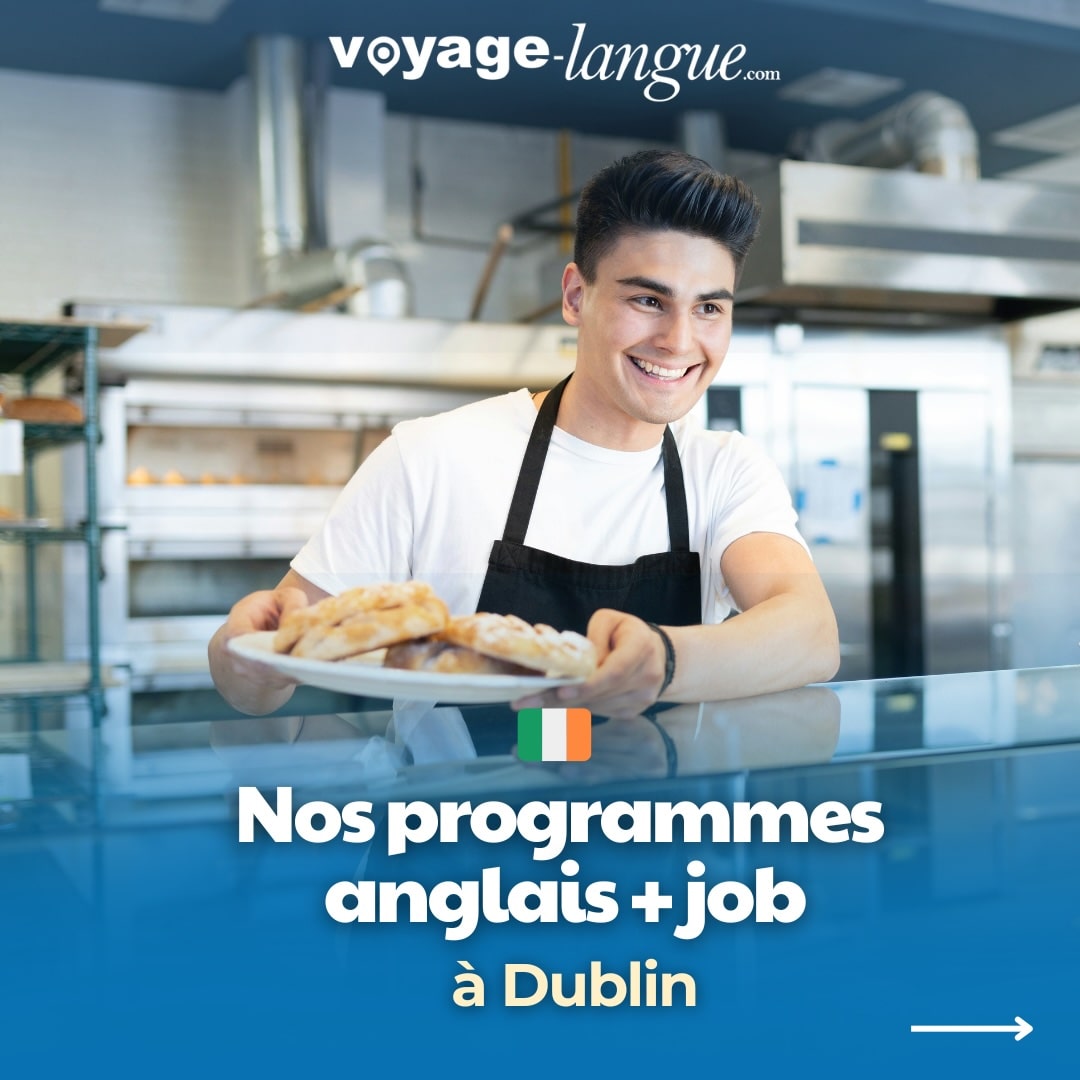 Séjour avec job en Irlande Les programmes Anglais + Job de Voyage-Langue
