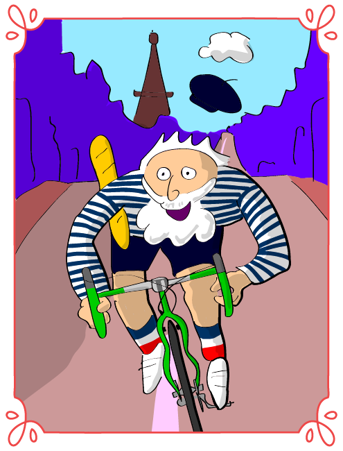 Illustration de la learning serie Frantastique créée pour apprendre le français en tant que langue étrangère