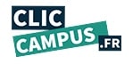 Logo de Clic-Campus.fr, formations aux langues étrangères à distance