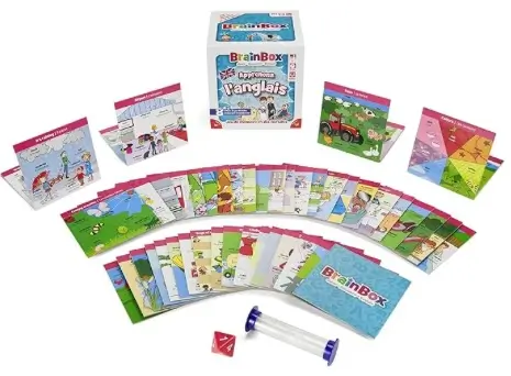 Brainbox est un super jeu de mémoire pour apprendre du vocabulaire en anglais tout en s'amusant