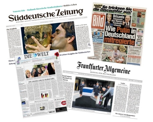 4 exemples de ressources pour apprendre l'allemand : les journaux les plus connus