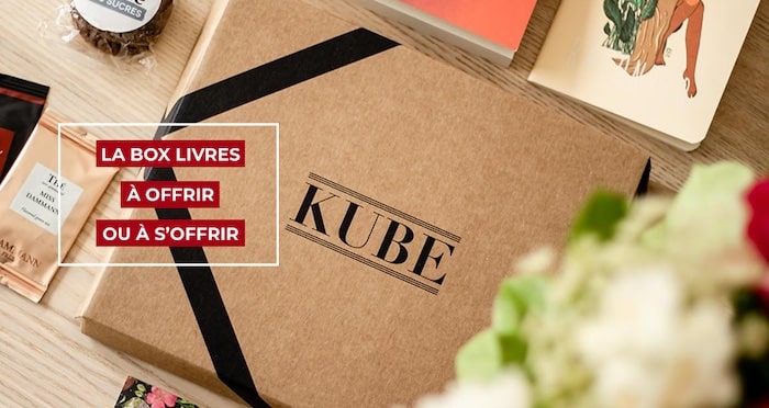 Un cadeau à offrir ou à s'offrir : l'abonnement à la box livre KUBE