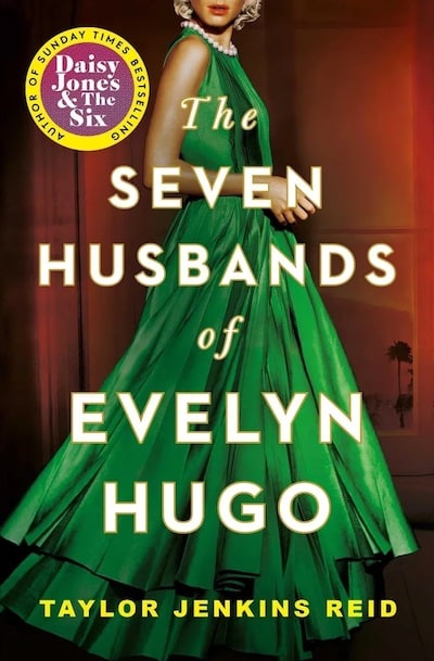 Couverture du roman américain The seven husbands of Evelyne Hugo