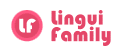 Logo de Linguifamily, le site français pour trouver une famille d'accueil à l'étranger
