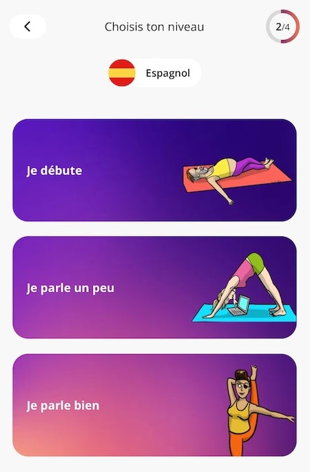 Visuel de notre test de l'app AImigo pour apprendre en parlant à un robot quel que soit son niveau en langue étrangère