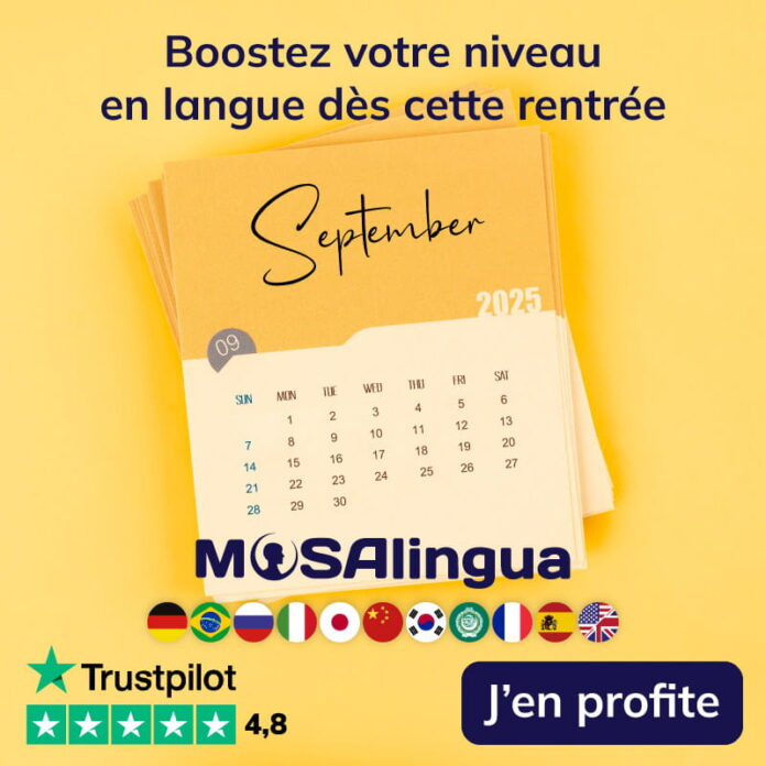 mosalingua_promotion-rentree-2026 Promotion de rentrée Mosalingua - Boostez votre niveau en langue !