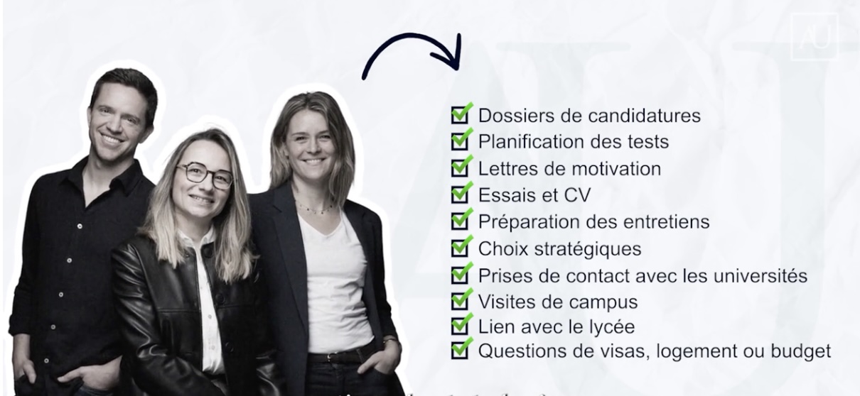 Ces conseillers Anywhere Uni accompagnent les élèves à chaque étape de leurs candidatures internationales