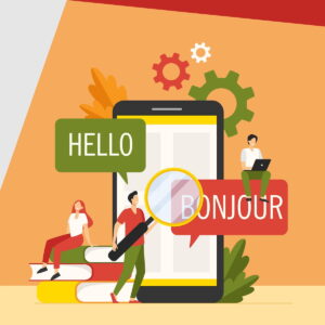 3 personnes suivent une formation linguistique avec leur CPF